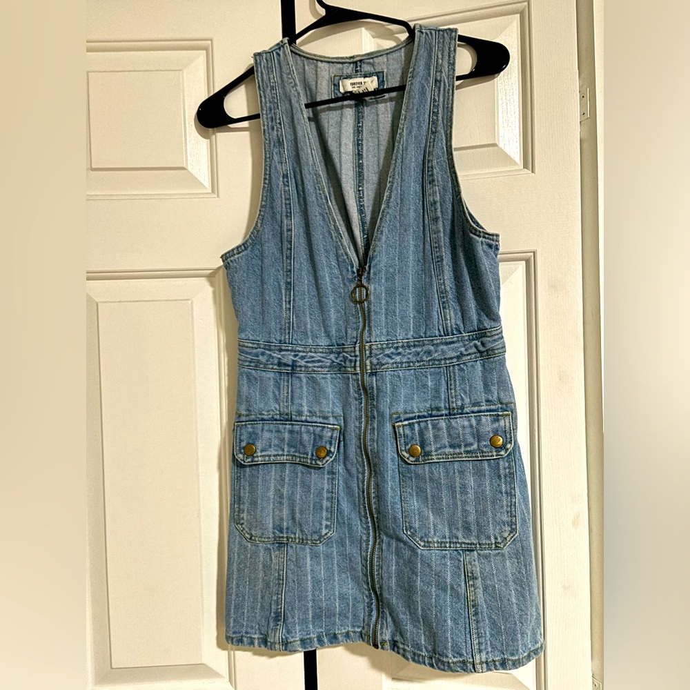 Jean dress forever 21